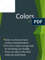 Lecture 5 - Colors