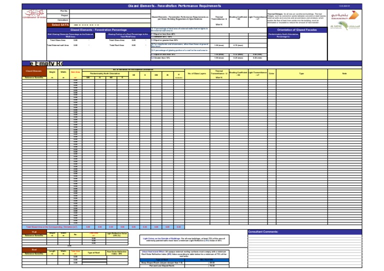 Glazing Schedule and Performance Criteria | PDF | Window | Building ...
