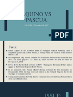 Aquino V Pascua - Paolo Javier (Report On Legal Writing)