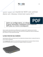Matériel WiFi - Quels Sont Les Équipements Utilisés Dans Un Réseau WiFi