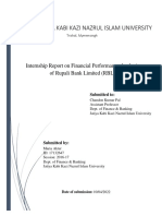 Financial Performance Analysis of RBL