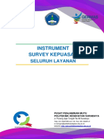 Instrument Survey Kepuasan Seluruh Layanan Polkesbaya Fix 3