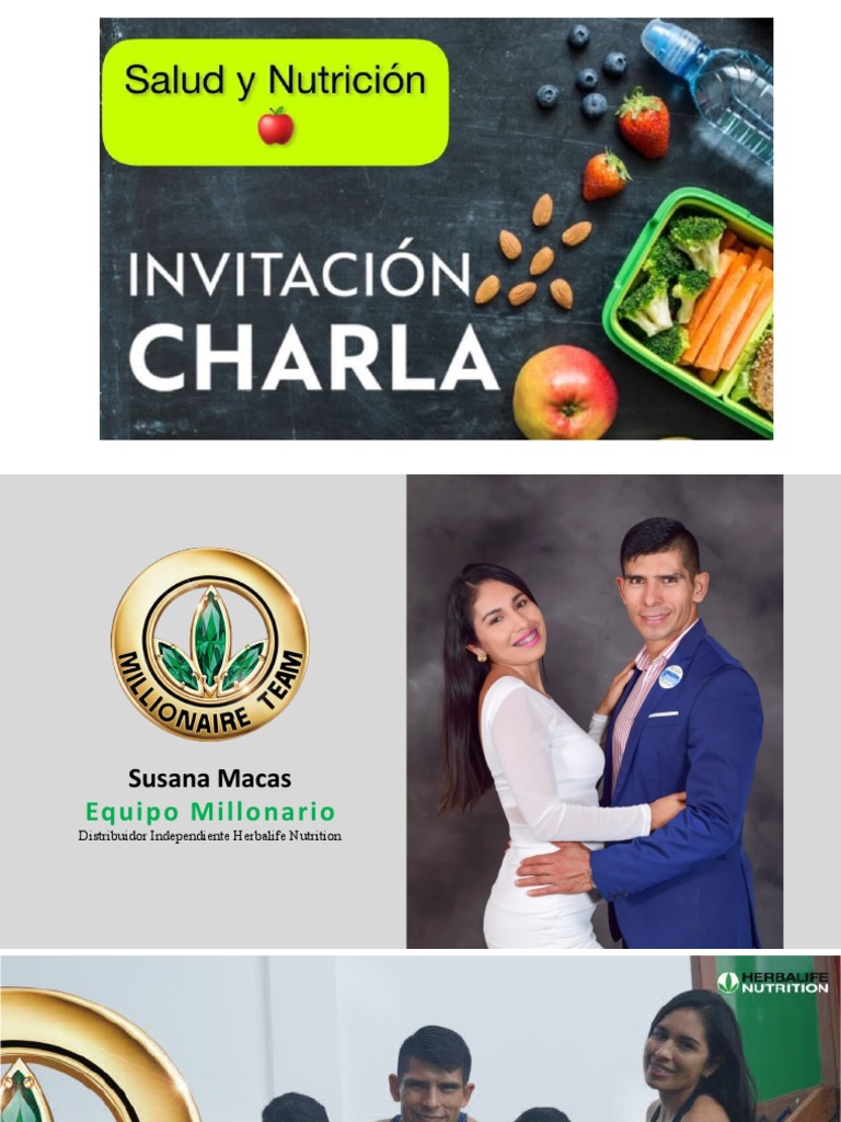 Desayuno Saludable y Nutrición Herbalife | PDF | Alimentos | Nutrición, image size:768x1024