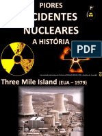 Acidentes nucleares de Three Mile Island e Chernobyl