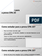 Cpa 20 - M00a03 - Como Estudar