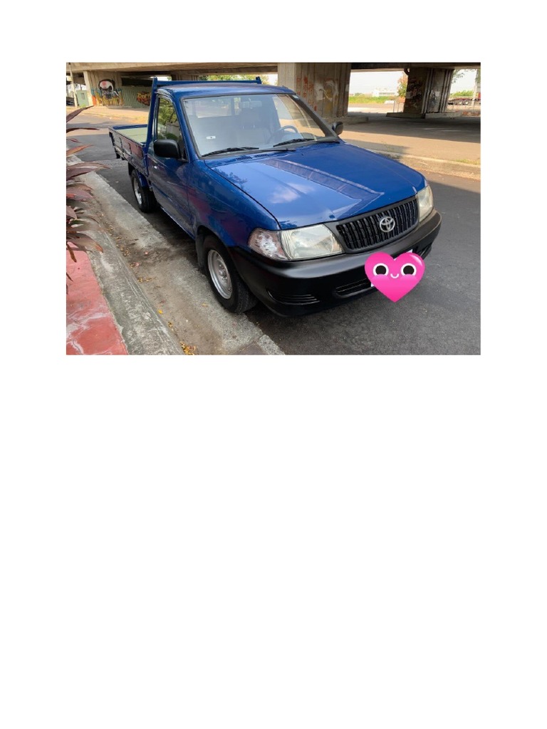 Toyota Zace Pick Up | PDF