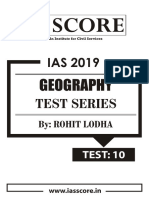 IAS 2019 GEOGRAPHY TEST SERIES: ANALYZING DEMANDS FOR NEW STATES