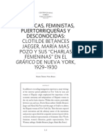 Polémicas, Feministas