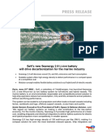 Saft 'S New Seanergy 2.0 Li-Ion Battery Will Drive Decarbonization For The Marine Industry