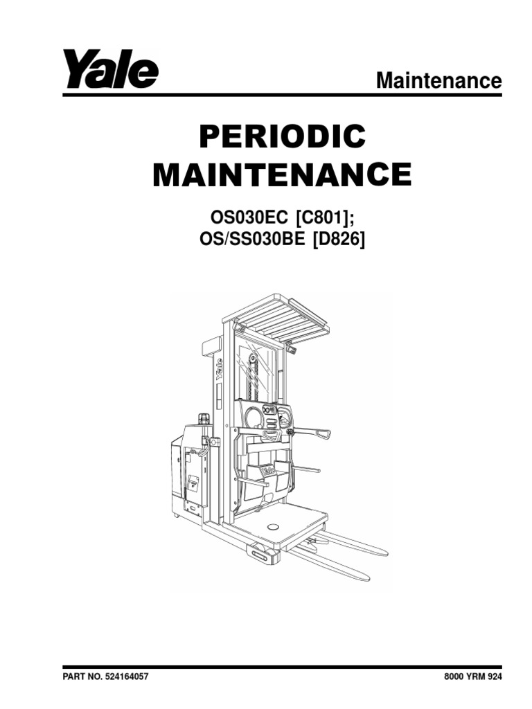 Periodic Maintenance List