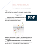 Fuerza de Choque y Factor de Caida