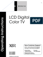 LCD Digital Color TV: Sony Customer Support