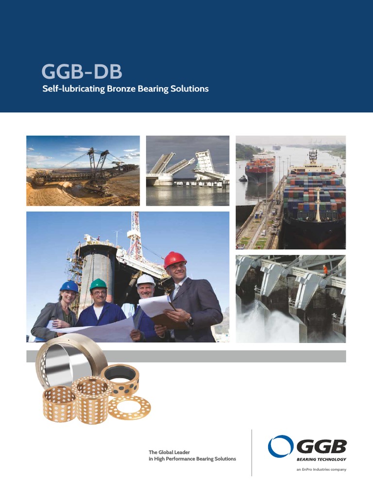 GGB-DB: Self-Lubricating Bronze Bearing Solutions | PDF | Bearing ...
