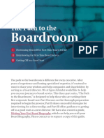 The Path To The: Boardroom