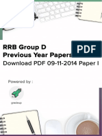 RRB Group D Question Paper 9 11 2018 1st Shift - PDF 80