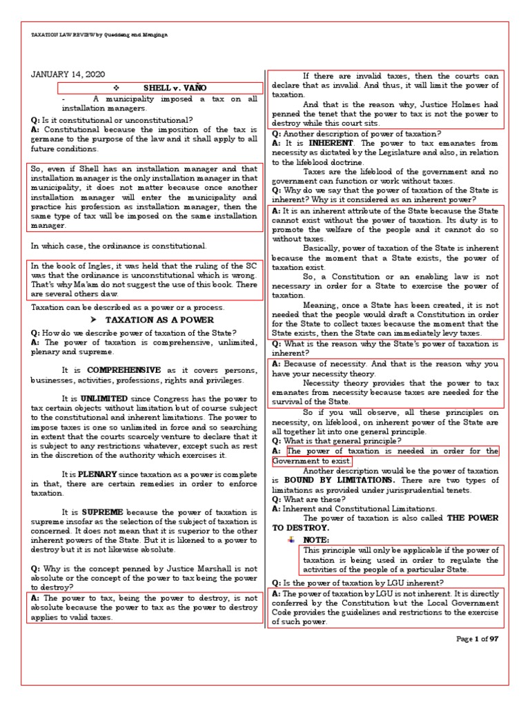 Tax Review Renewed | PDF | Taxes | Taxpayer