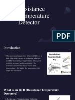 Resistance Temperature Detector