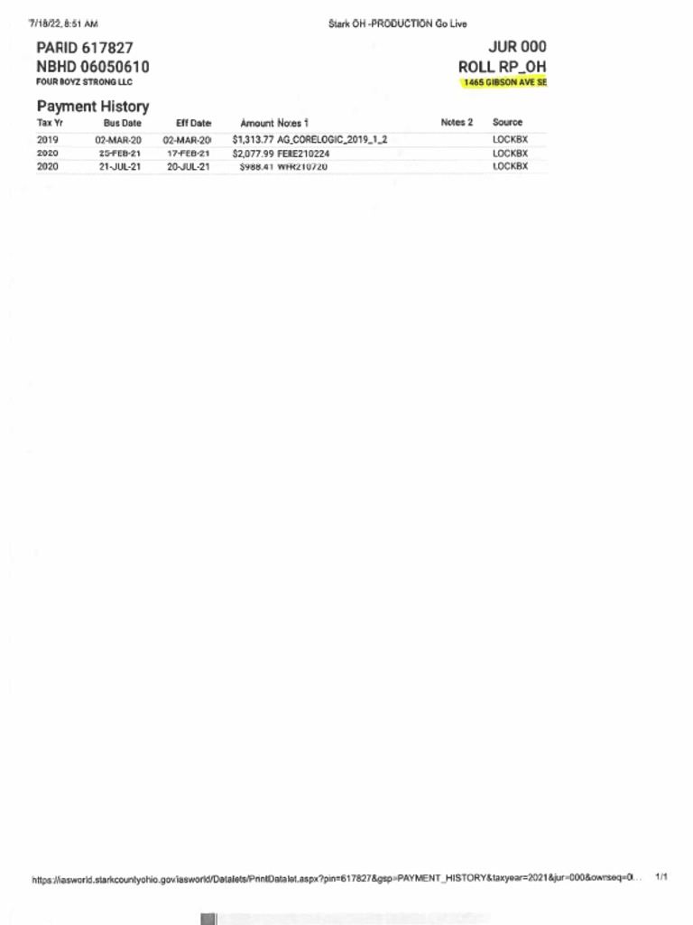 1465 Gibson Taxes1 PDF