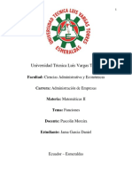 Funciones matemáticas y sus tipos