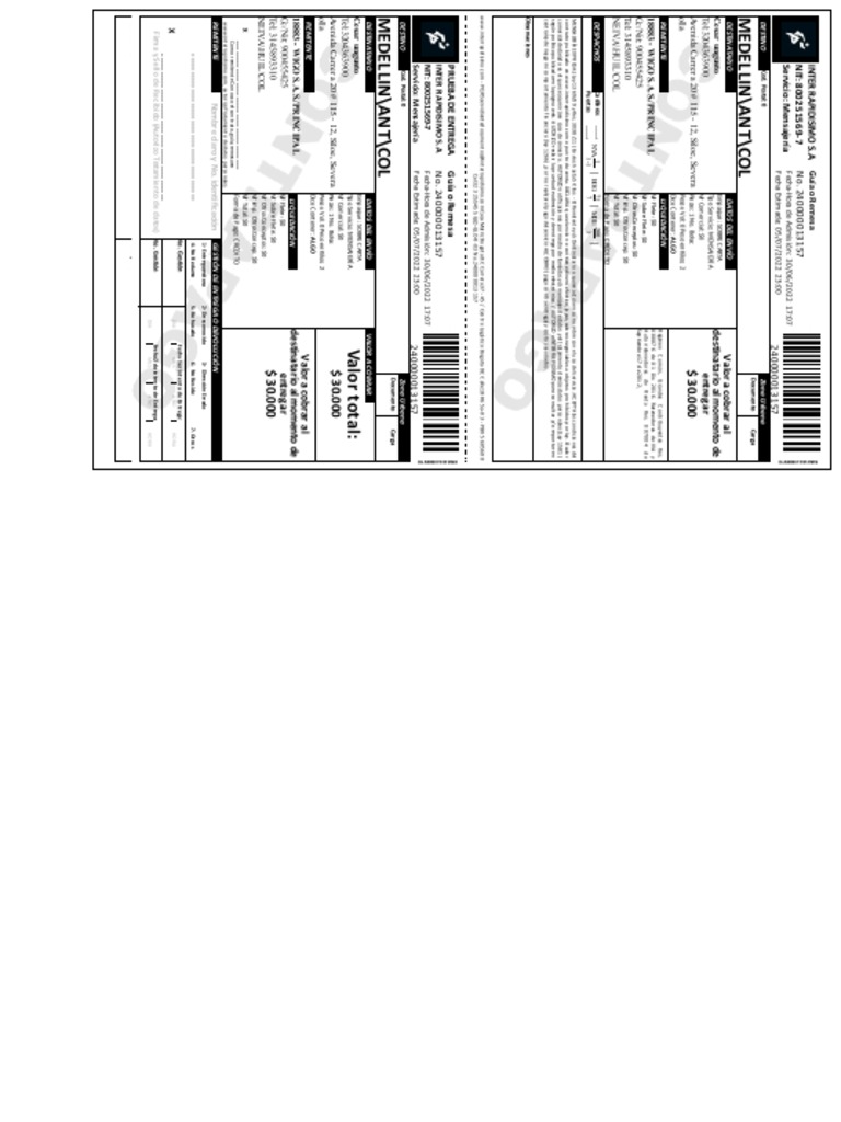 Interrapidisimo guia pdf economias