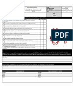 Check List Inspeccion de Arnes de Seguridad