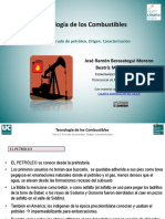 Tema 3 EL CRUDO DE PETROLEO - ORIGEN - CARACTERIZACION