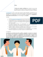 Cómo resolver conflictos con negociación y mediación