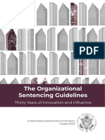 The Organizational Sentencing Guidelines - Thirty Years of Innovation and Influence