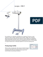 OM-5 Operating Microscope Versatile Affordable Quality