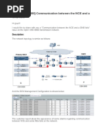 (OptiX OSN 8800) Communication Between The NCE and A GNE Fails