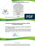 Diferentes Medidas de Tendencia Central Que Se Utilizan en Estadistica Descriptiva