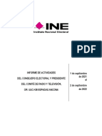 INE - Informe de Actividades