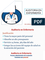 Auditoría en Enfermería