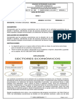 Guia 1 Sectores de La Economía 9°