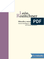 Filosofia y Emancipacion - Leon Rozitchner