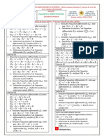 2bac SVTF Et PCF Série 08 Équations Différentielles