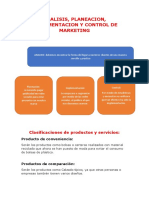 Analisis e Implementacion de Plan de Marketing