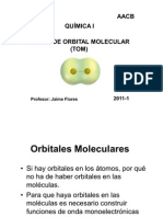 TEORÍA DE ORBITAL MOLECULAR