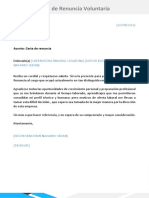 Carta de Renuncia 2