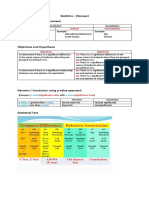 Statistics – Scales, Tests, and Relationships