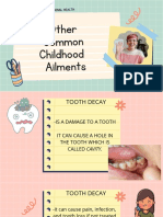 2.2 Common Childhood Ailments & Taking Care of The Sense Organs