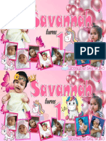 Savannah (1st Birthday) PDF