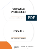 Aula 2 - Perspectivas Profissionais