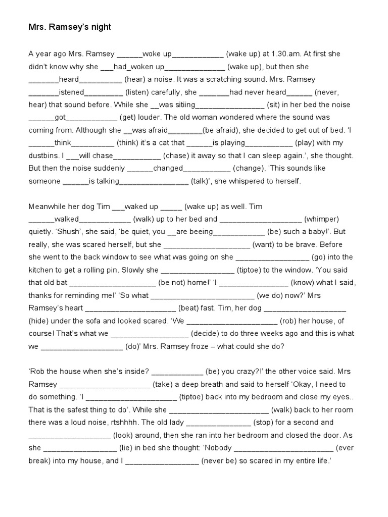 Mrs ramsey pdf