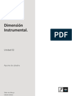 Apunte - UNIDAD02 - Dimensión Instrumental