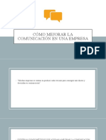 Cómo Mejorar La Comunicación en Una Empresa