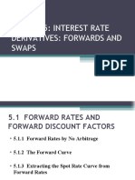 Chapter 5: INTEREST RATE Derivatives: Forwards and Swaps