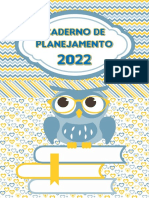 Planner 2022 Coruja Azul