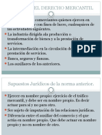 Diapositivas de Derecho Mercantil I, Sujetos Del Derecho Mercantil, Clase 15 de Julio 2022