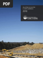 Relatorio de Gestão de 2010